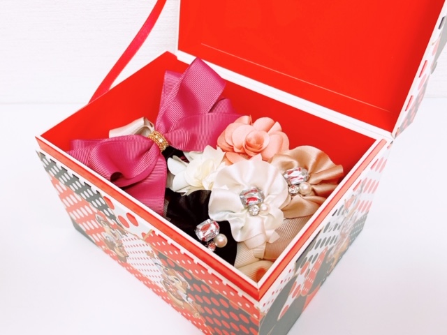 ヘアアクセサリー収納例