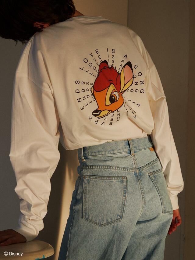 ロンTEE  ¥9,900(TAX IN)｜WAVE『バンビ』