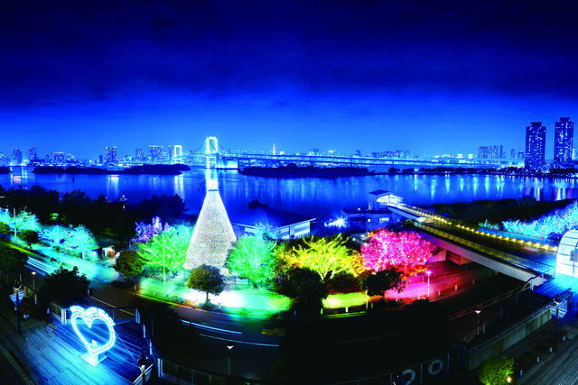 デックス東京ビーチ　台場メモリアルツリー（お台場イルミネーション“YAKEI”）