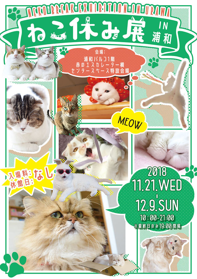 ねこ休み展 in 浦和