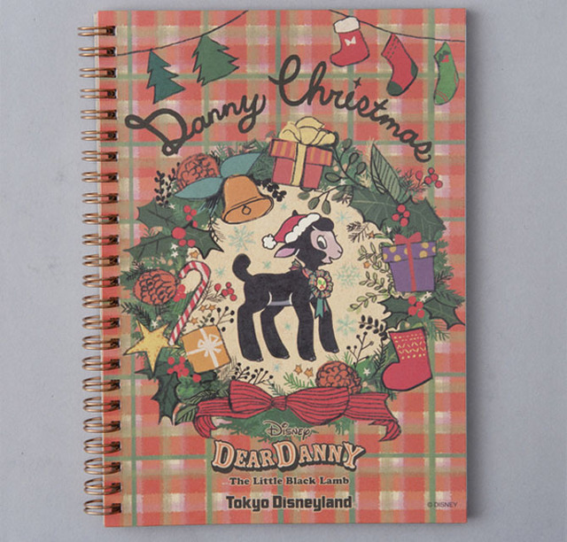 ノート ¥650|TDL「クリスマス・ファンタジー」2015年 “こひつじのダニー” グッズ