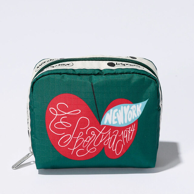 【レスポートサック×SHOGO SEKINE／Typography】LSS Typography Cosmetic（高さ9×幅11×奥行5cm・5,500円）