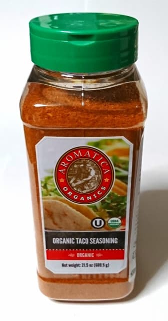 【No.3】【アロマティカ タコスシーズニング 610g 1028円】原材料のほぼすべてにオーガニック食材を使っているのもこだわりのポイント