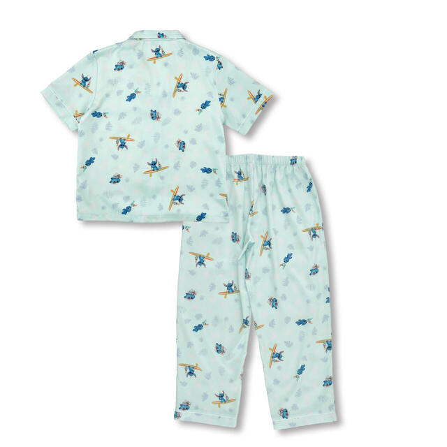 スティッチ＆スクランプ 半袖パジャマ Disney Stitch Day Collection 5,500円