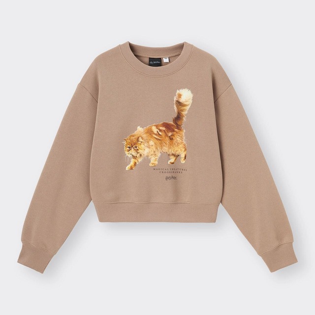 【GU「ハリー・ポッター」スペシャルコレクション】「スウェットプルオーバー Harry Potter」￥2,290