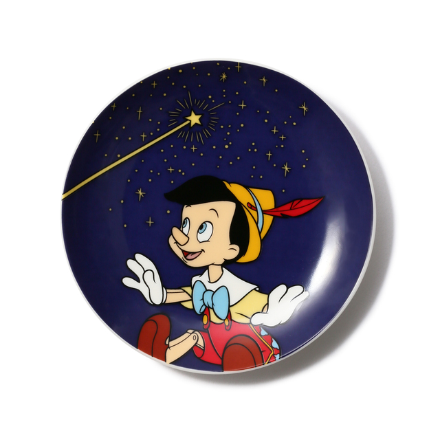 ピノキオ ラウンドミニプレート ネイビー 500円