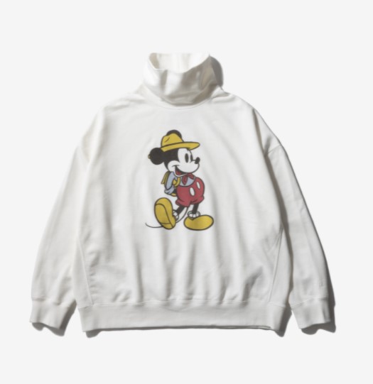 Mickey Mouse / HIGH NECK SWEAT by F/CE. 19,800円