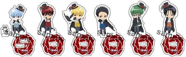 アクリルスタンド (全12種／各750円)｜黒子のバスケ Vampire Party in J-WORLD TOKYO