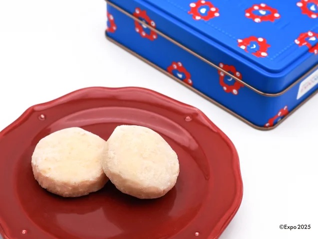 大阪・関西万博公式ライセンス商品「マイドオオキニ大阪・関西万博缶_プレーンポルボロン」