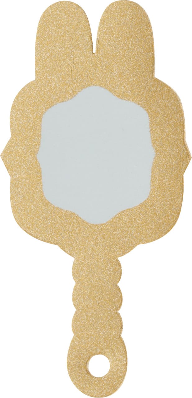 【すみっコぐらし】うさぎマイスターのたからばこには鏡の合皮マスコット付き