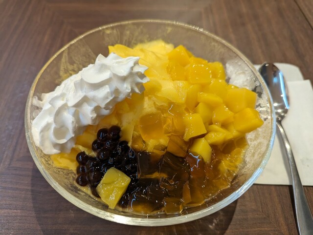 【春水堂】「台湾かき氷 マンゴー」1,000円