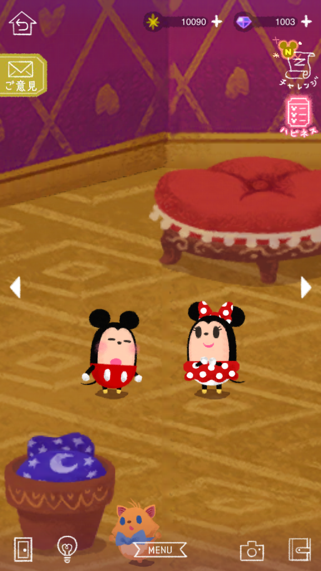 ミッキーマウスとミニーマウスのリトルドール