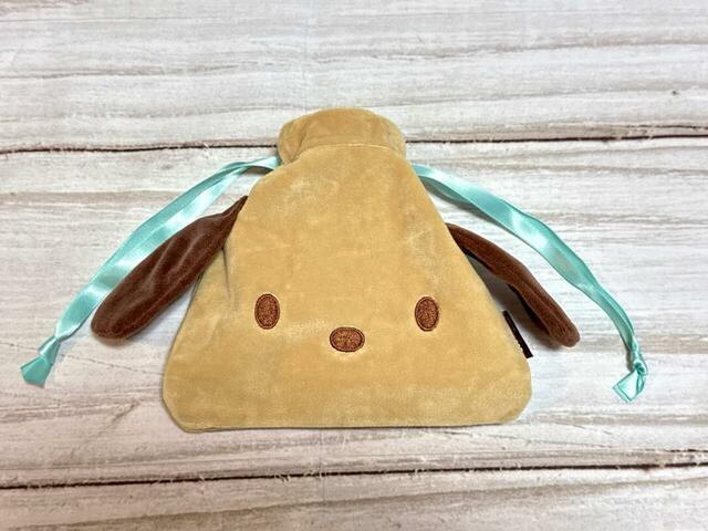 付録1:日焼け ポチャッコ 巾着ポーチ