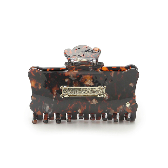 「ヘアクリップL トリポリの姫君イルゼ」ブラウン　7,370円