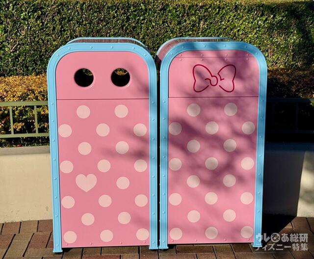 トラッシュカン トッドの中にひとつハート型があります