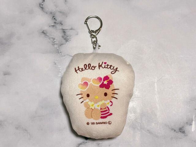 背面にもかわいい日焼けキティちゃんのイラストプリント入り