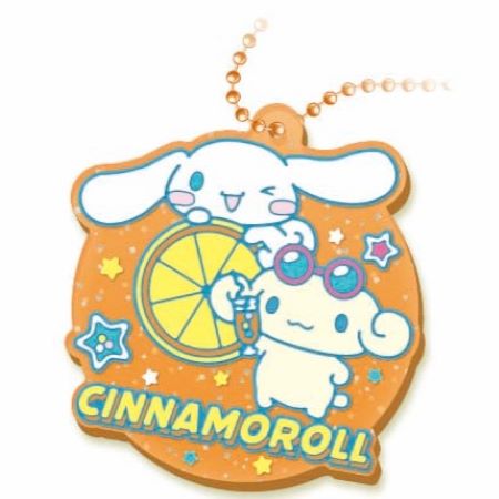 【すかいらーく6ブランド「ラッキーセット」新カプセルトイ】「シナモロール」ラバーチャーム