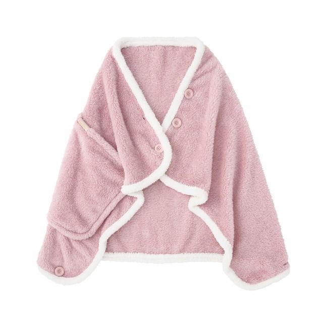 サンゴフリース 4WAY ポンチョ