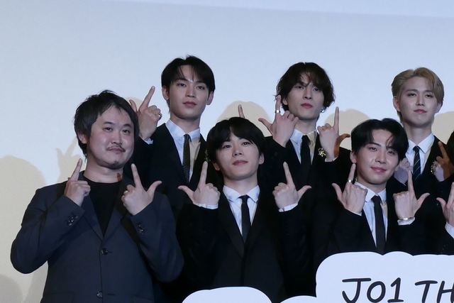 『JO1 THE MOVIE「未完成」-Go to the TOP-』公開記念舞台挨拶より