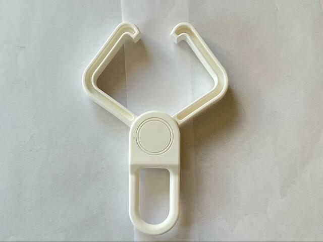 【セリア 室内干しハンガーキャッチ】特に難しい操作は必要なし