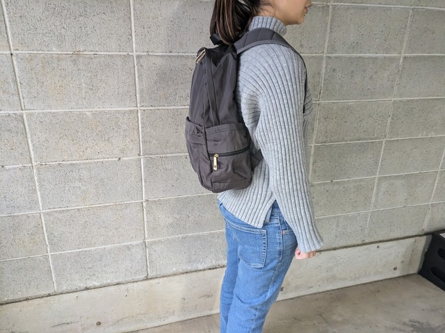 【coca ママリュック】大きすぎずかさばらないので、自転車で移動する方にもおすすめ!