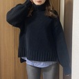 【UNIQLO エクストラファインコットンブロードストライプシャツ】裾からチラッと見えるのもGOOD!