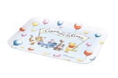 トレイ 1,600円｜縦約23.5×横約31cm｜東京ディズニーリゾートAfternoonTeaプロデュース限定アイテム第3期「くまのプーさん」｜東京ディズニーランド「ホームストア」、東京ディズニーシー「ベッラ・ミンニ・コレクション」