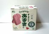 【No.4】井村屋 オーガニックあずきバー 60ml×12本 798円 / その固さは、パッケージに「歯を痛めないようにご注意ください」と注意書きがあるほど