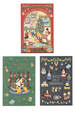 ポストカードセット 750円｜東京ディズニーリゾート「ディズニー・クリスマス」スペシャルグッズ｜販売店舗：東京ディズニーランド「ディズニー＆カンパニー」、東京ディズニーシー「ガッレリーア・ディズニー」｜発売日：2024年11月8日（金）