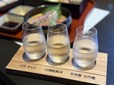 地酒の飲み比べ