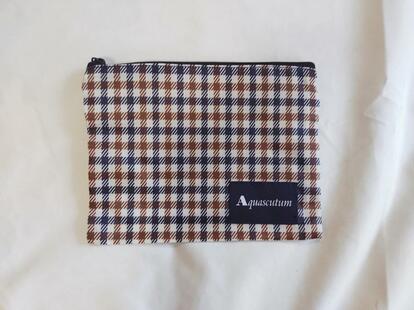 美品 アクアスキュータム マルエム 2way ビジネスバッグ クラブ