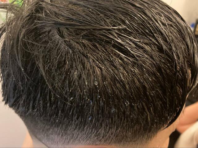 【大正製薬 BLACK WOLF(ブラックウルフ) リフレッシュ スカルプシャンプー】少しサラサラ感を求めるなら、コンディショナーを併用がおすすめ