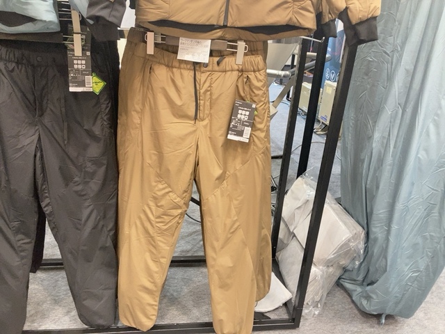 【ワークマン XShelter断熱パンツ】断熱ジャケットと合わせてセットアップで着られるパンツです