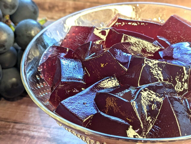 ゼリーまでこのこだわりっぷり！北海道余市産ぶどうゼリー