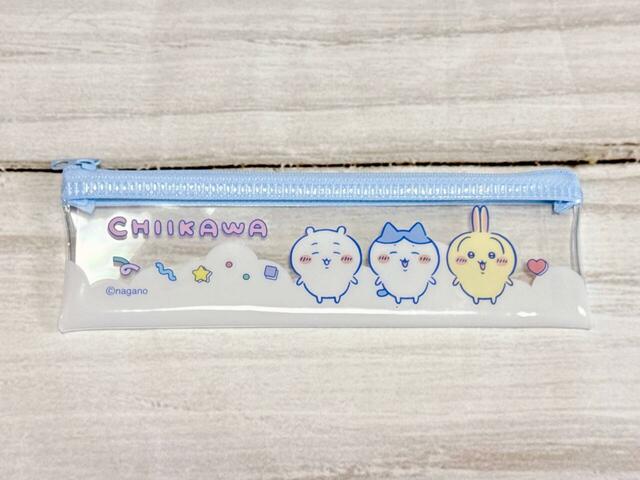 【ちいかわ×DAISO限定デザイン】スリムペンケース ちいかわ：110円（税込）