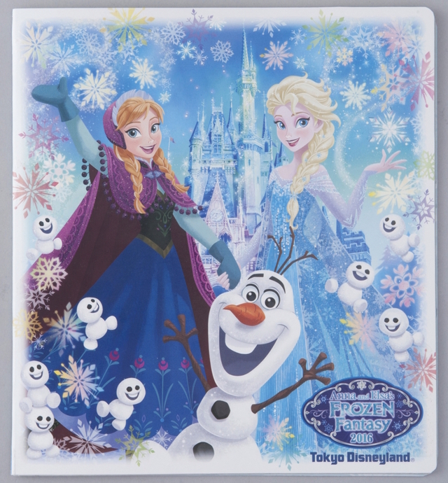 「アナとエルサのフローズンファンタジー」スペシャルグッズ 色紙 ¥900