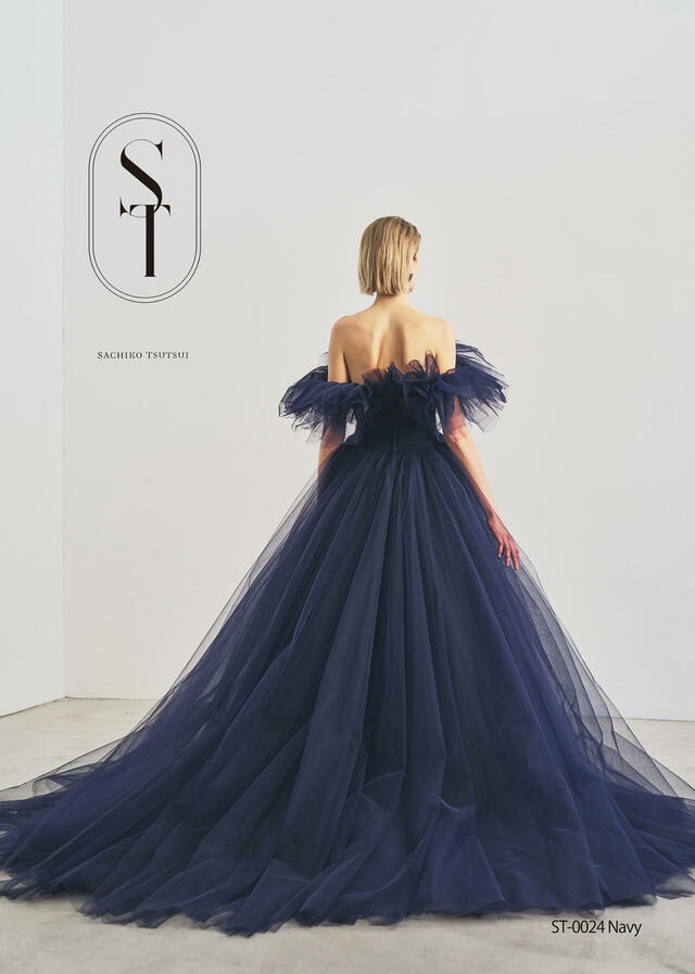 【クラウディア】ST新作ウェディングドレス｜ST-0024_Navy