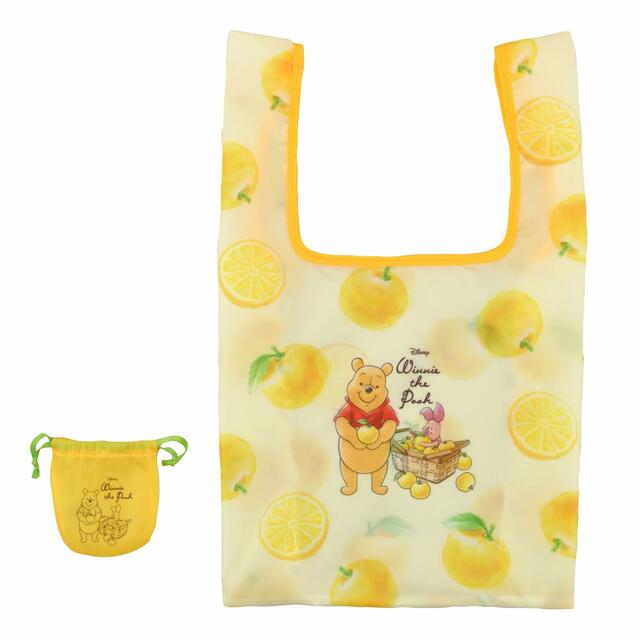 プーさん&ピグレット ショッピングバッグ・エコバッグ ポーチ付き YUZU POOH 2,000円