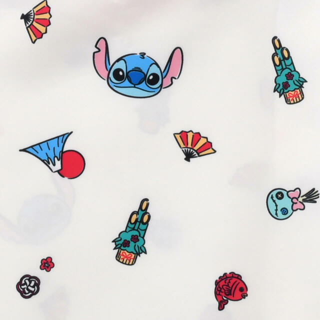 スティッチ＆スクランプ ショッピングバッグ・エコバッグ ポーチ入り NEW YEAR STITCH 2026 2,300円