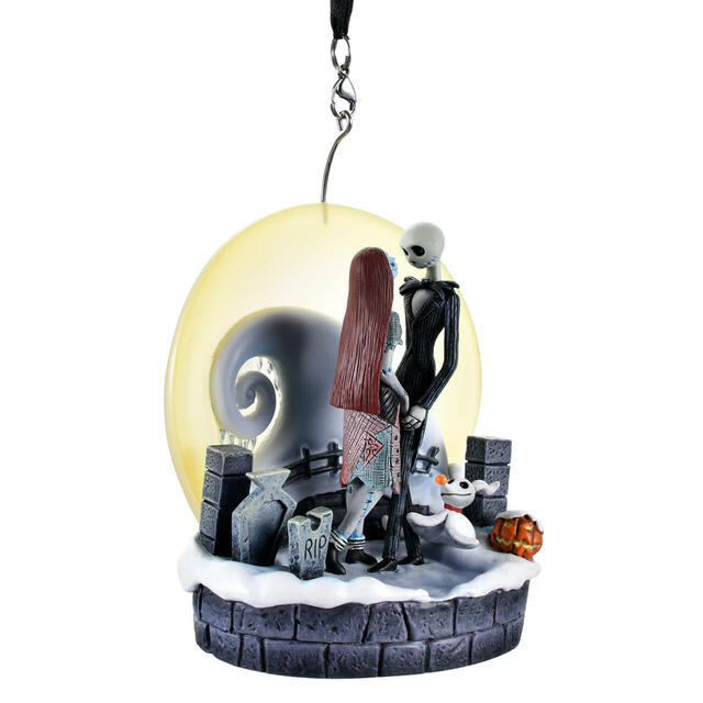 ジャック・スケリントン＆サリー、ゼロ オーナメント ライトアップ Tim Burton's The Nightmare Before Christmas Disney Christmas Ornament 2,800円 ※一部店舗限定