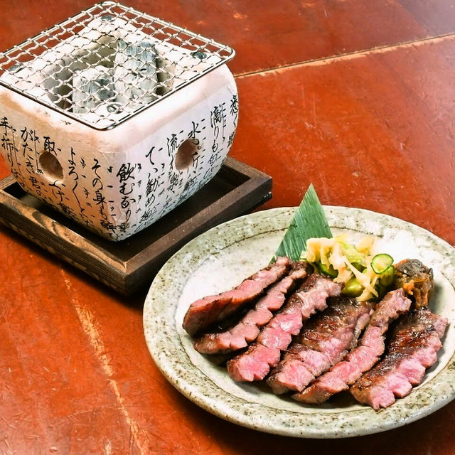 看板メニュー“牛タン焼き”(通常¥980)