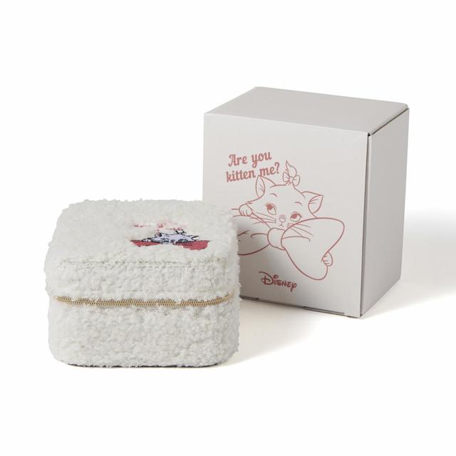 トラベルジュエリーボックス アイボリー 2,200円