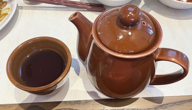 最後の最後のシメはやっぱり「中国茶」