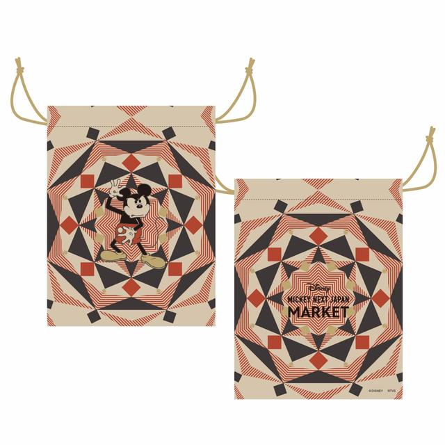 巾着（綿／W16×H21cm）880円