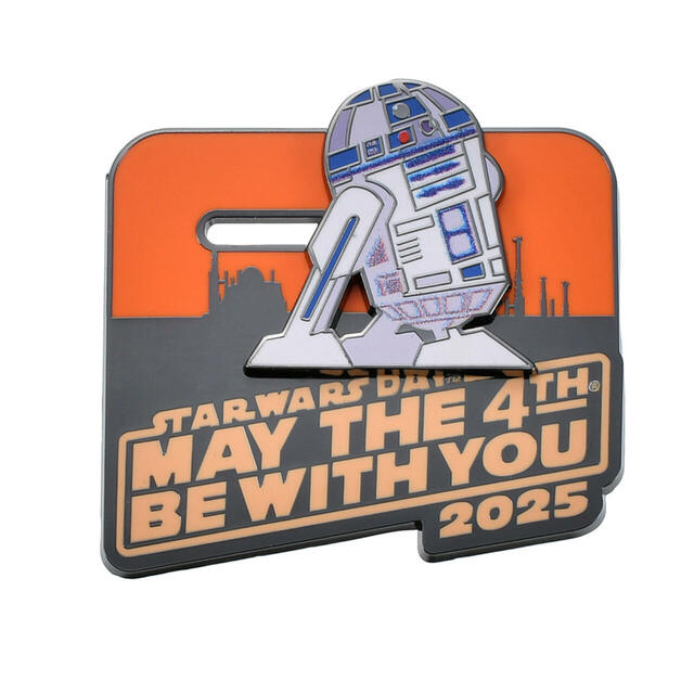 スター・ウォーズ R2-D2 ピンバッジ ムーブ May the 4th 2025 2,400円