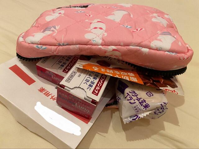 【sweet 2022年7月号特別付録 トロピカルムーミンのバカンスポーチ】常備薬やお菓子などデリケートなものの収納にも。