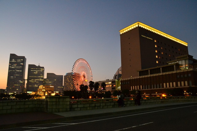 横浜みなとみらい　夜景