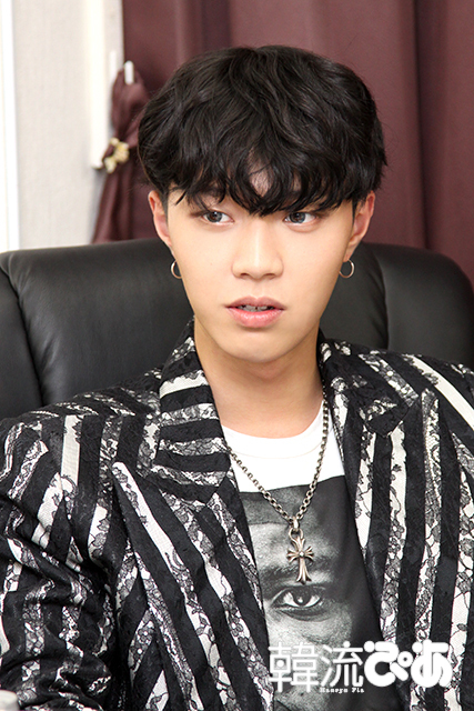 MYNAME・ジュンQ＠『韓流ぴあ』取材