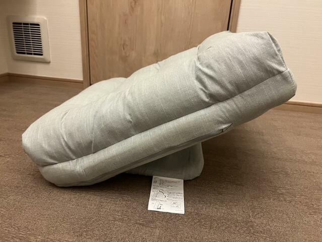 【カインズ　座布団にもなる背もたれイス】リクライニング5段階