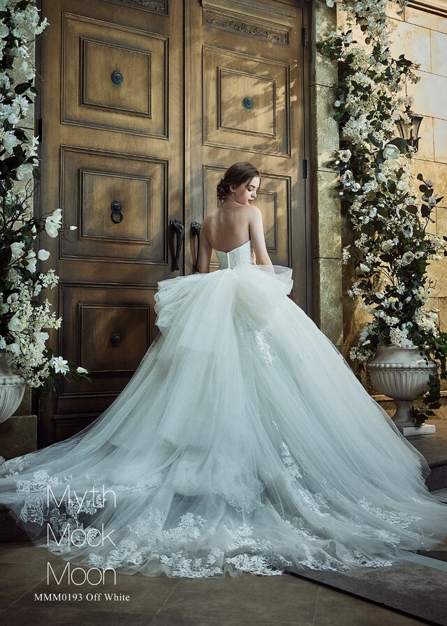 「Myth Mock Moon（ミスモックムーン）」新作ウェディングドレス MMM0193 offwhite